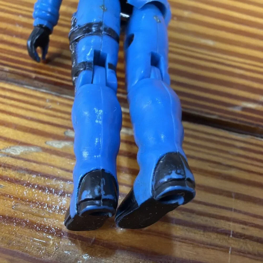 Vintage GI JOE 1982 - 83 COBRA COMMANDER ~ TIGHT SWIVEL JOINTS Broken Crotch